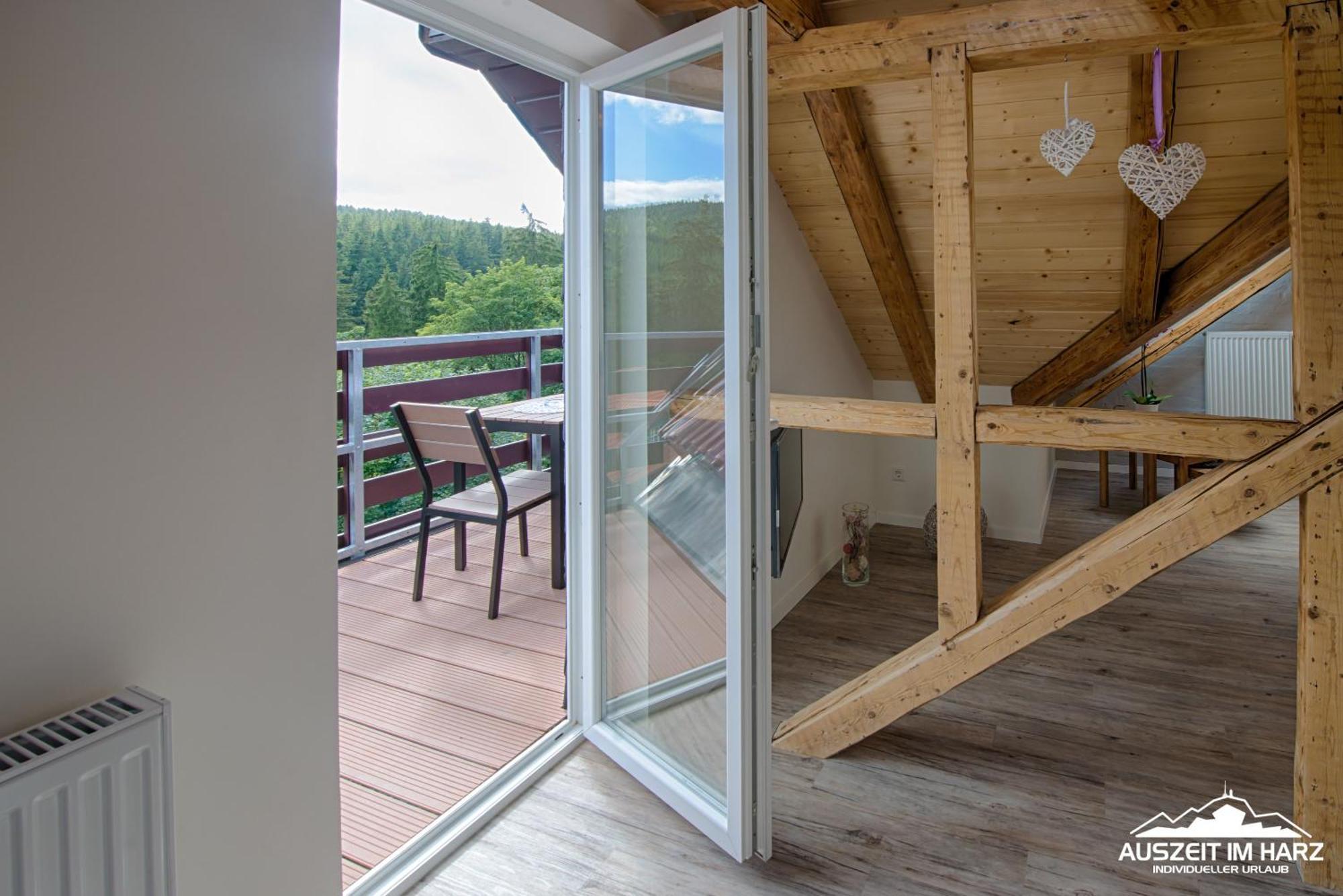 Auszeit Im Harz - Haus 2 Wohnung 5 施尔奇 外观 照片
